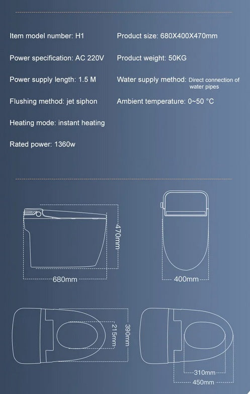 TruClean Divine Smart Toilet image 5