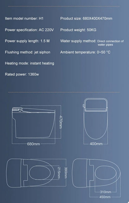TruClean Divine Smart Toilet image 5