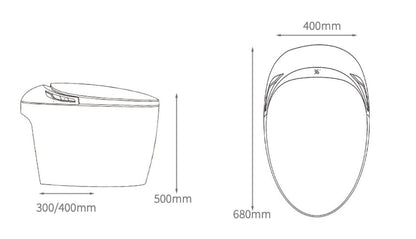 TruClean Aroma Japanese Smart Toilet